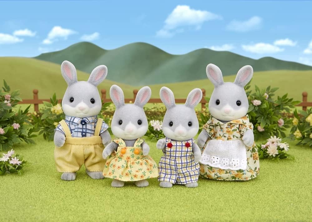 Sylvanian Families - 04030 - Familia Conejo Colita de Algodón (EPI