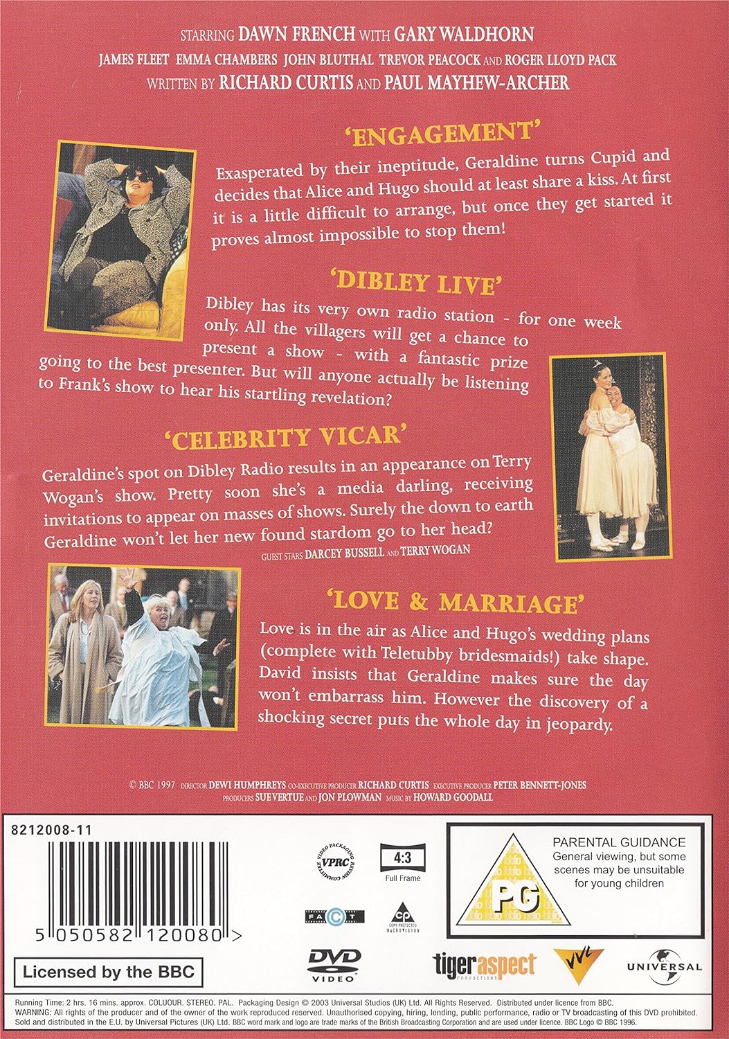 The Vicar of Dibley - The Complete Second Series - Love & Marriage ...