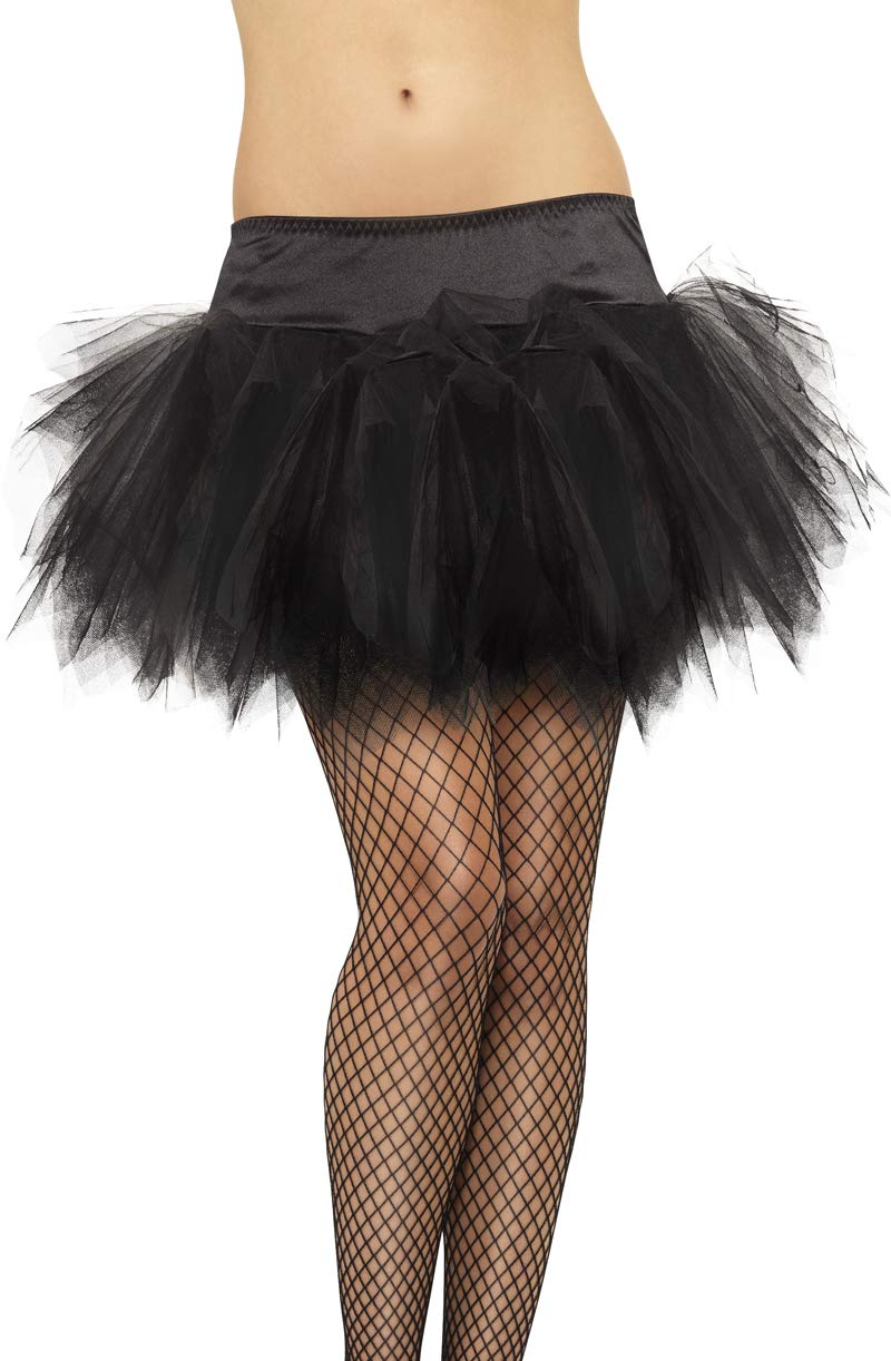 Smiffys Tutu, Frilly, Black