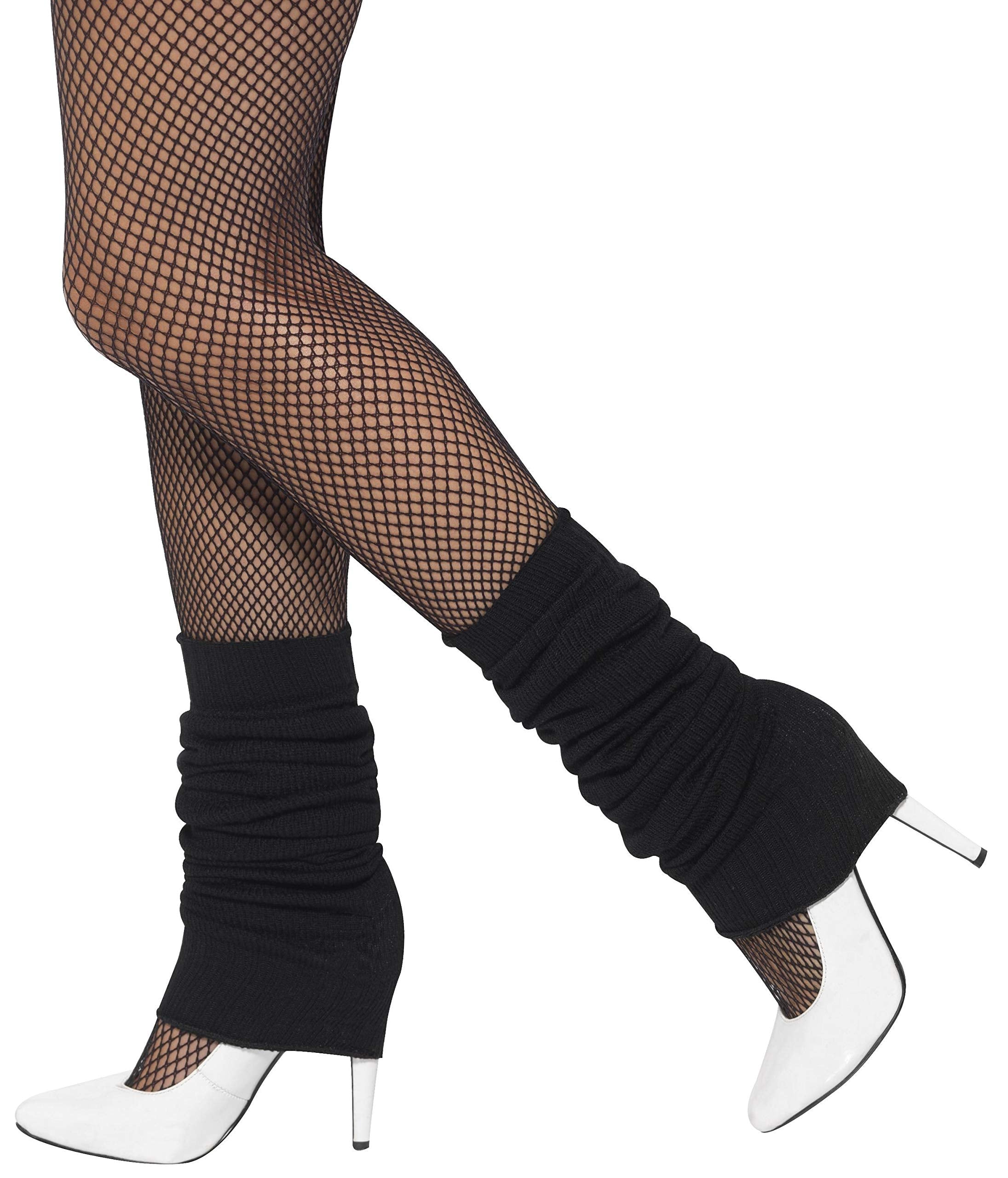 Smiffys Legwarmers, Black