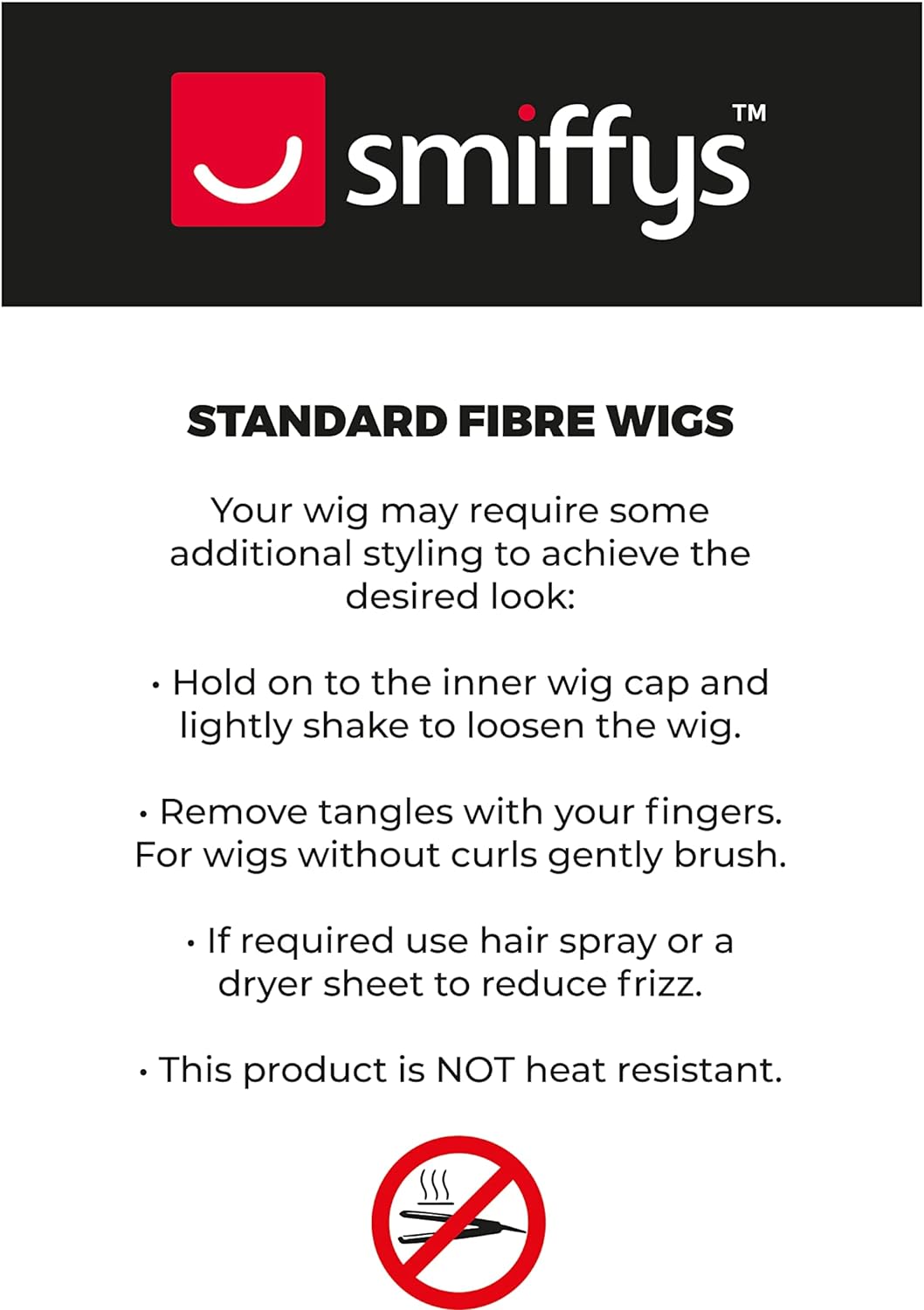 Smiffys Fever Tanja Wig, Blonde