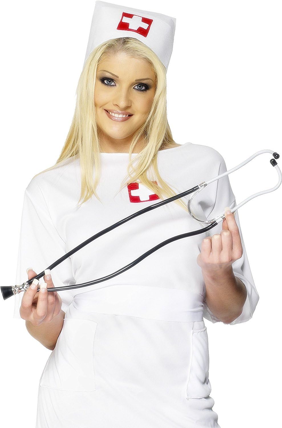 Smiffys Doctors Stethoscope, Black