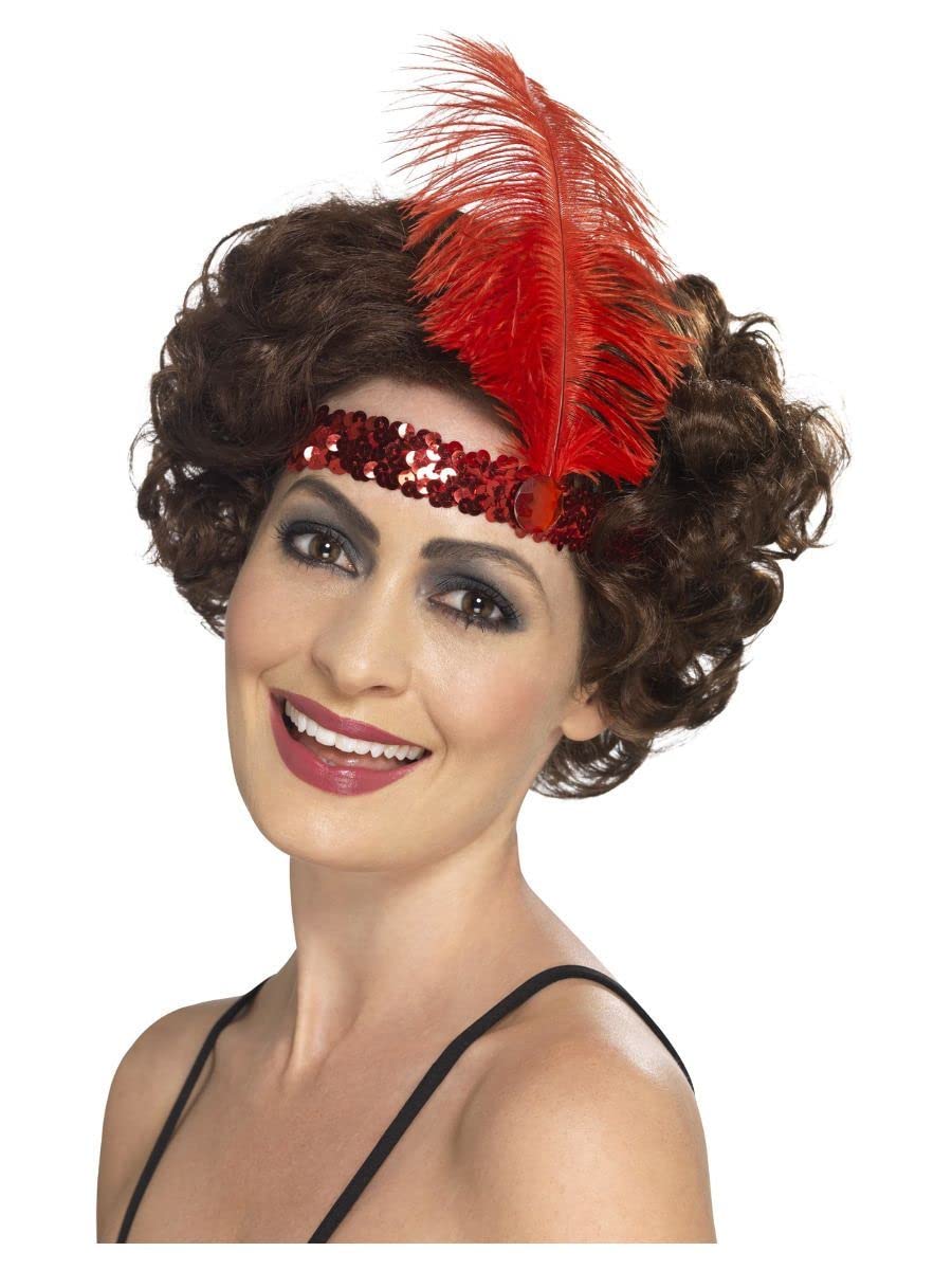 Smiffys Flapper Headband, Red