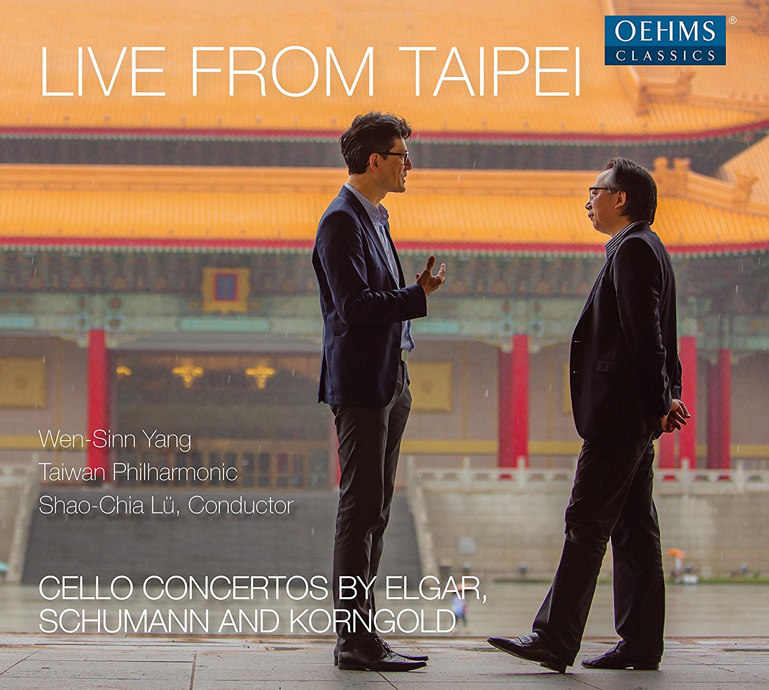 Live from Taipei: Cello-concertos By Elgar, Schumann and Korngold