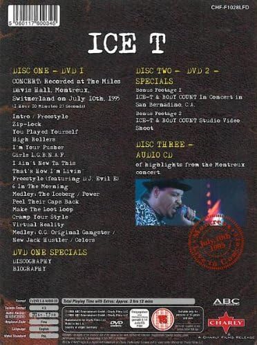 Ice T - Montreux Jazz Festival 1995