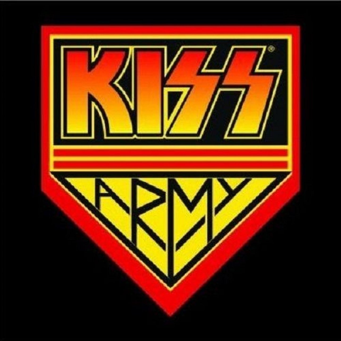 KISS Greeting / Birthday / Any Occasion Card: "Army" 100% Genuine Licensed Product
