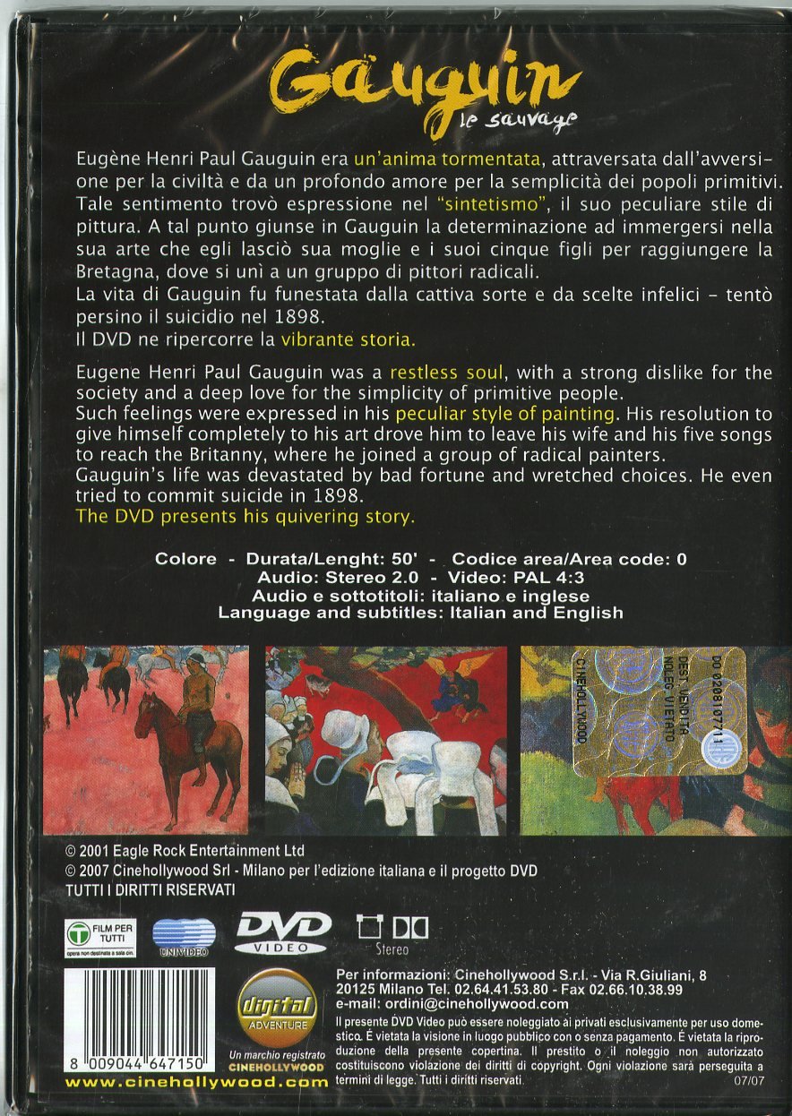 Gauguin Le Sauvage - IMPORT