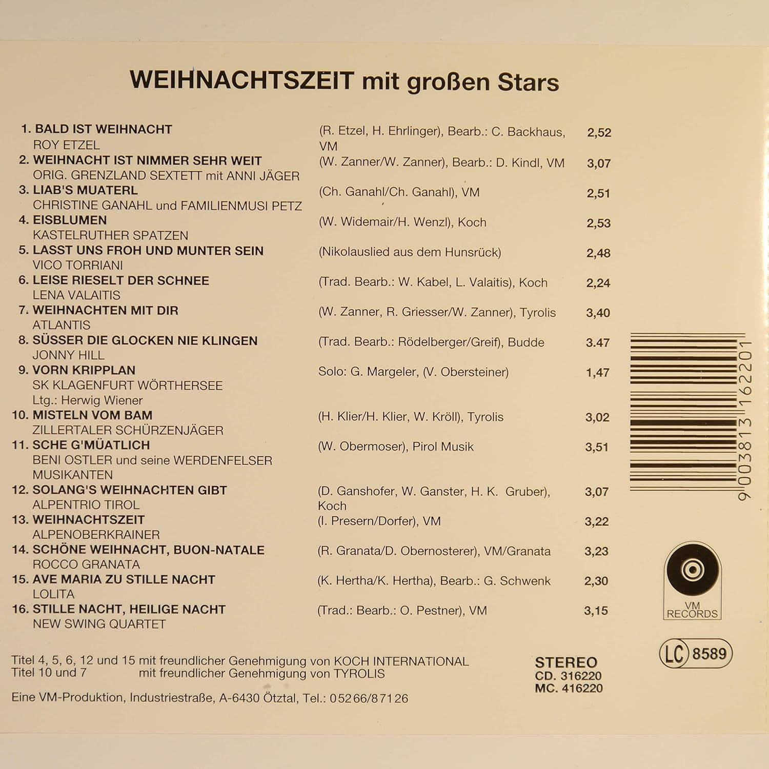 Weihnachtszeit Mit Grossen Stars