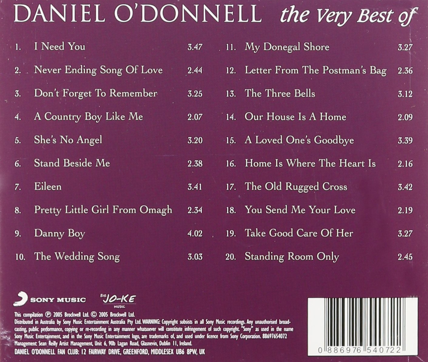 Very Best of Daniel Odon