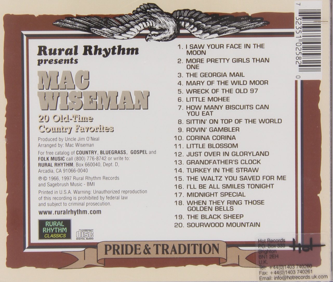 20 Old Time Country Favourites