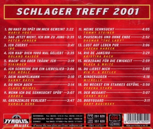 Schlager Treff 2001