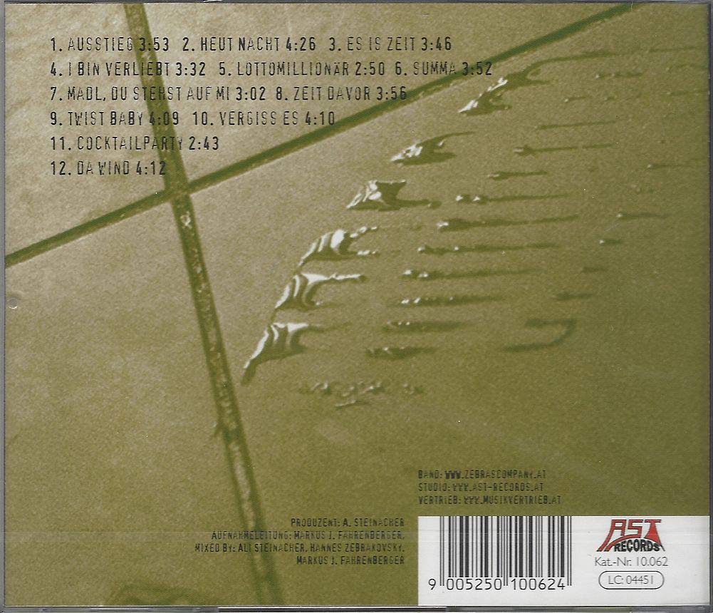 Es ist Zeit (CD Album, 12 Tracks, Austria