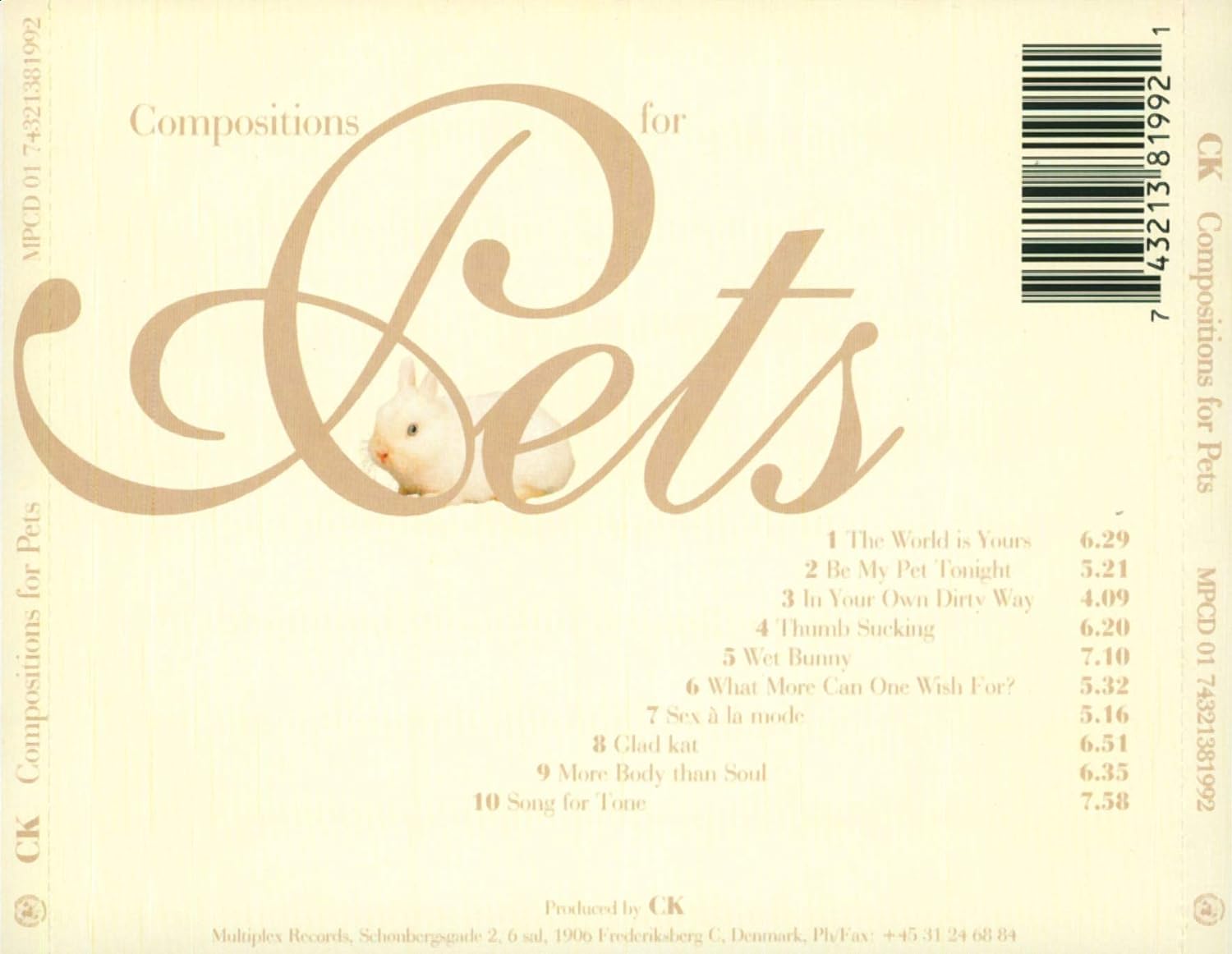 Compositions for Pets