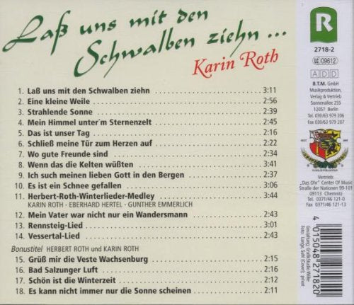 Lass Uns mit Den Schwalben Ziehn...