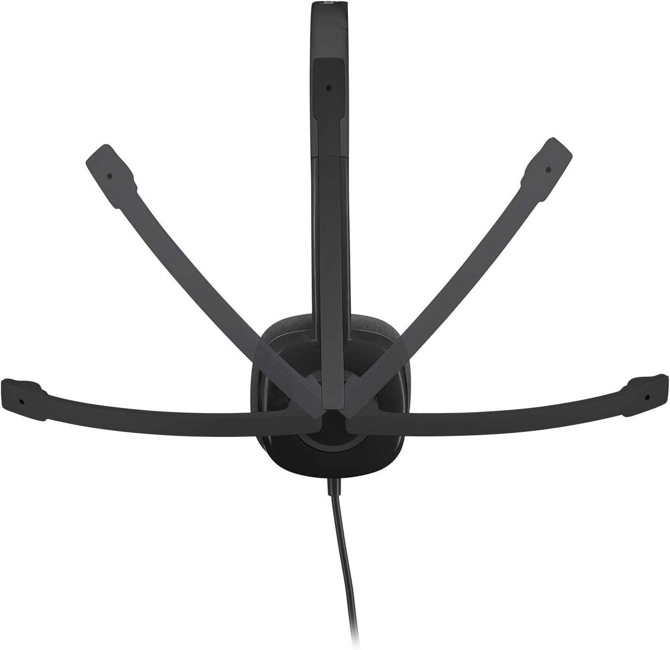 Logitech H151 Wired Headset, Stereo Headphones with Rotating Noise-Cancelling Microphone, 3.5 mm Audio Jack, In-Line Controls, PC/Mac/Laptop/Tablet/Smartphone