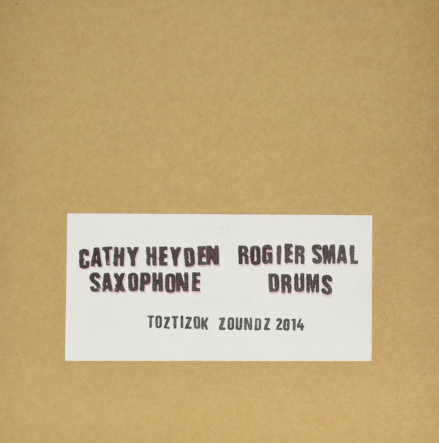 Saxophone & Drums