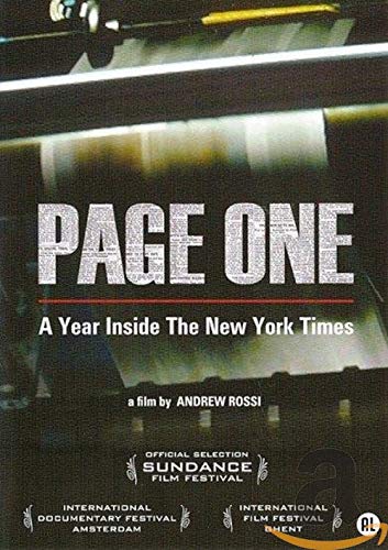Page one - A year inside the New York Times