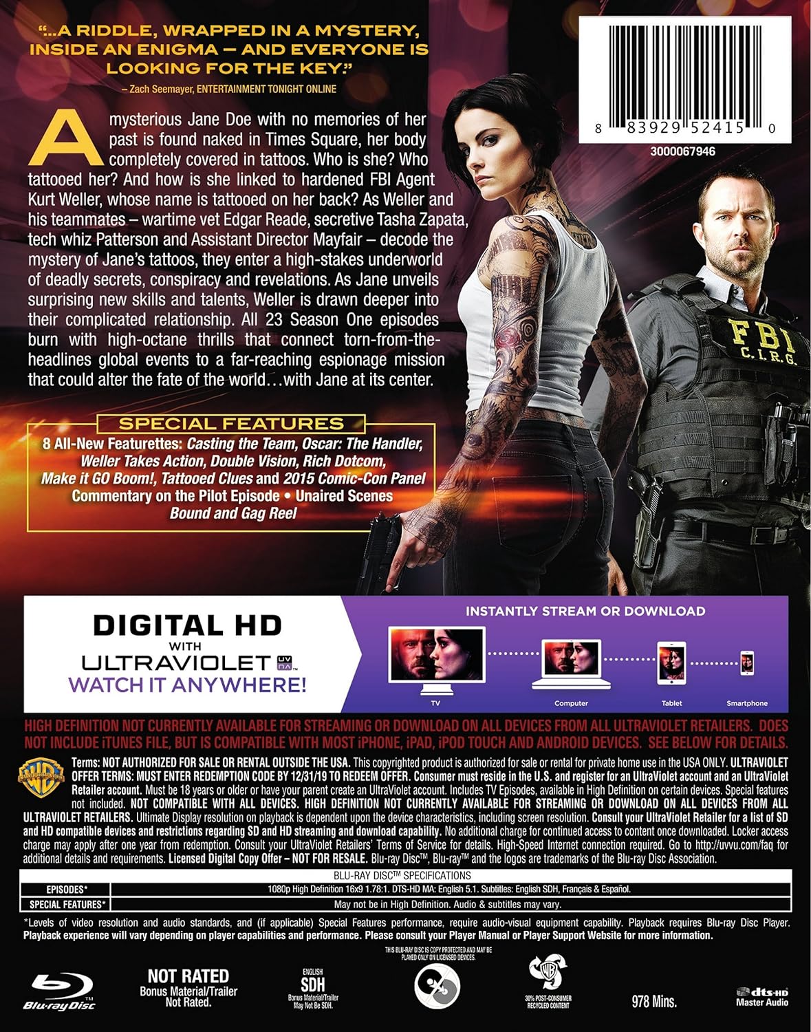 Blindspot - Saison 1