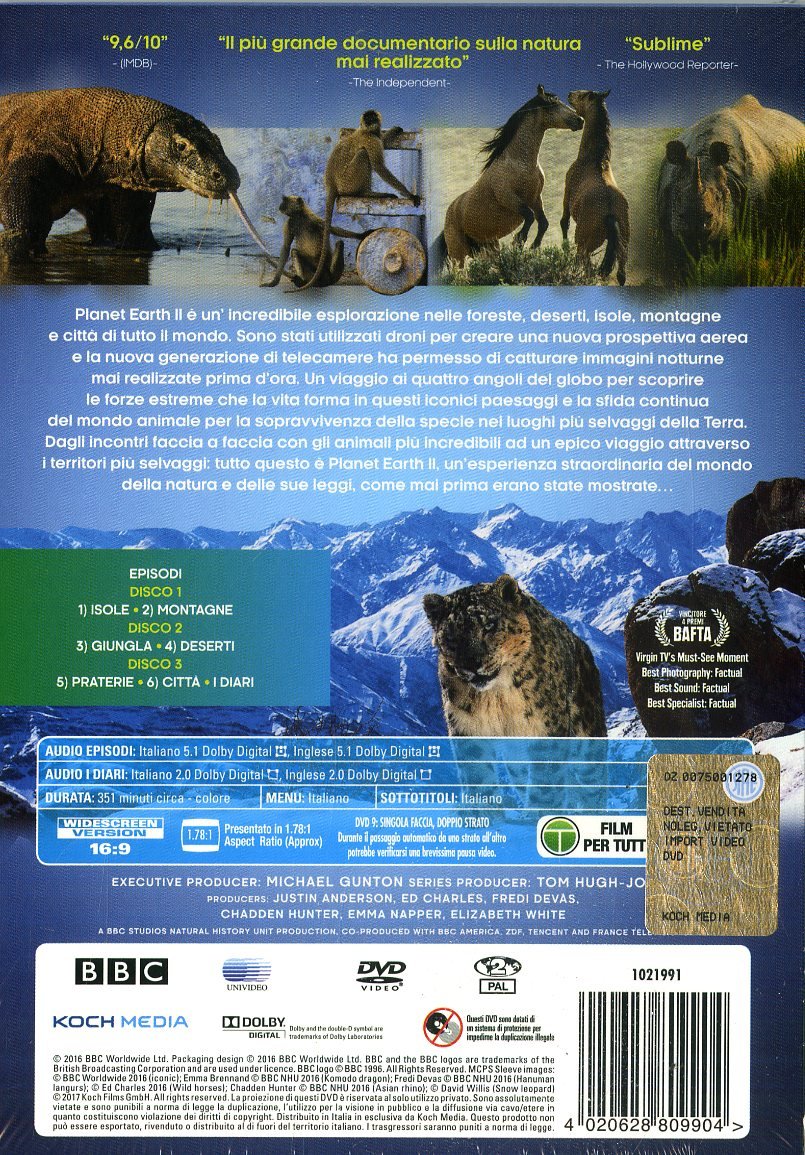 Planet Earth II (3 DVD)