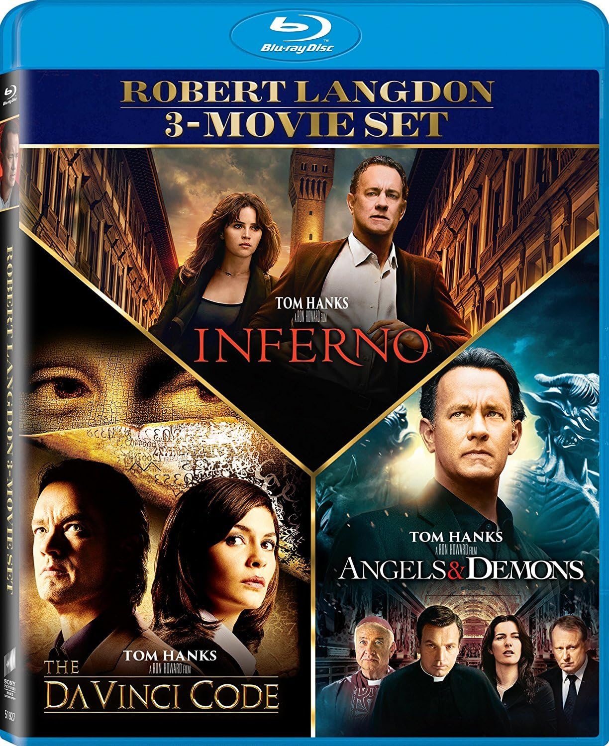 ANGELS & DEMONS / DA VINCI CODE / INFERNO - ANGELS & DEMONS / DA VINCI CODE / INFERNO (3 Blu-ray