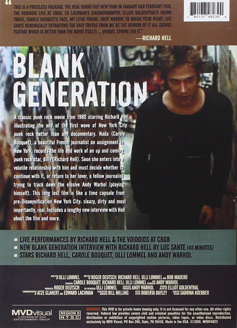 Richard Hell and the Voidoids: Blank Generation
