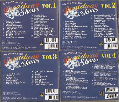 The Magic of the Broadway Shows : 60 songs 's (UK