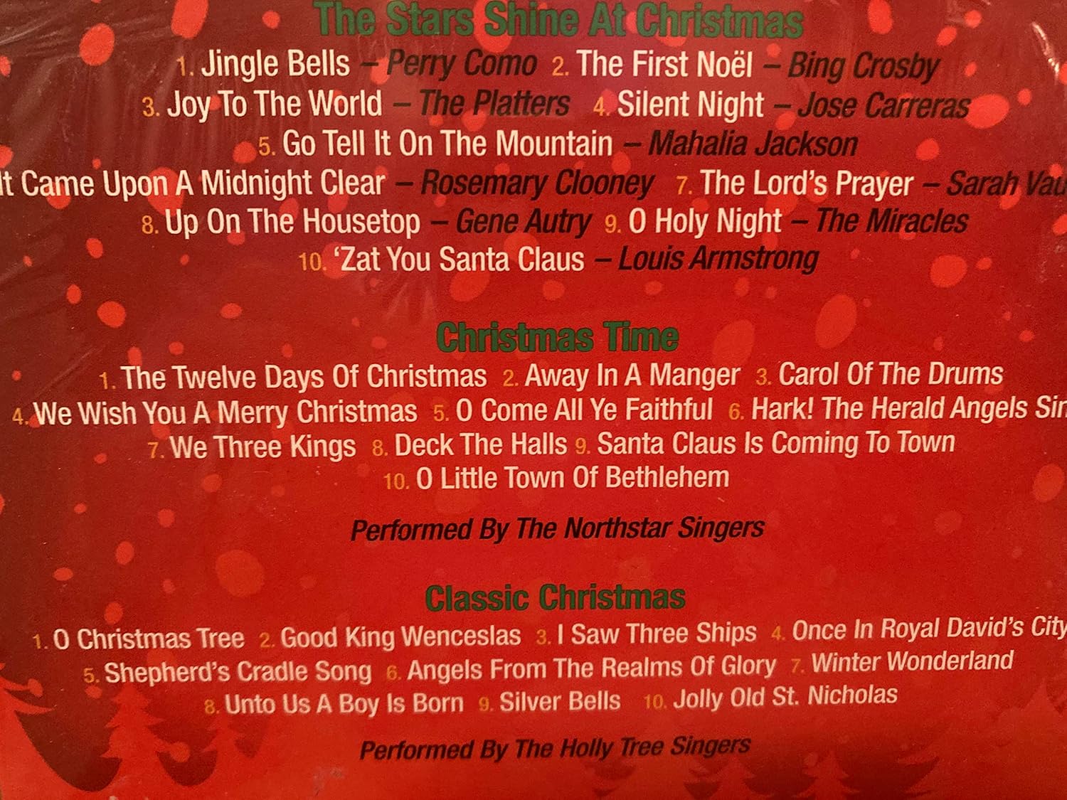 V/A-ULTIMATE CHRISTMAS MIX - Perry Como,Bing Crosby,Platters,Jose Carreras,Mahalia Jackson...