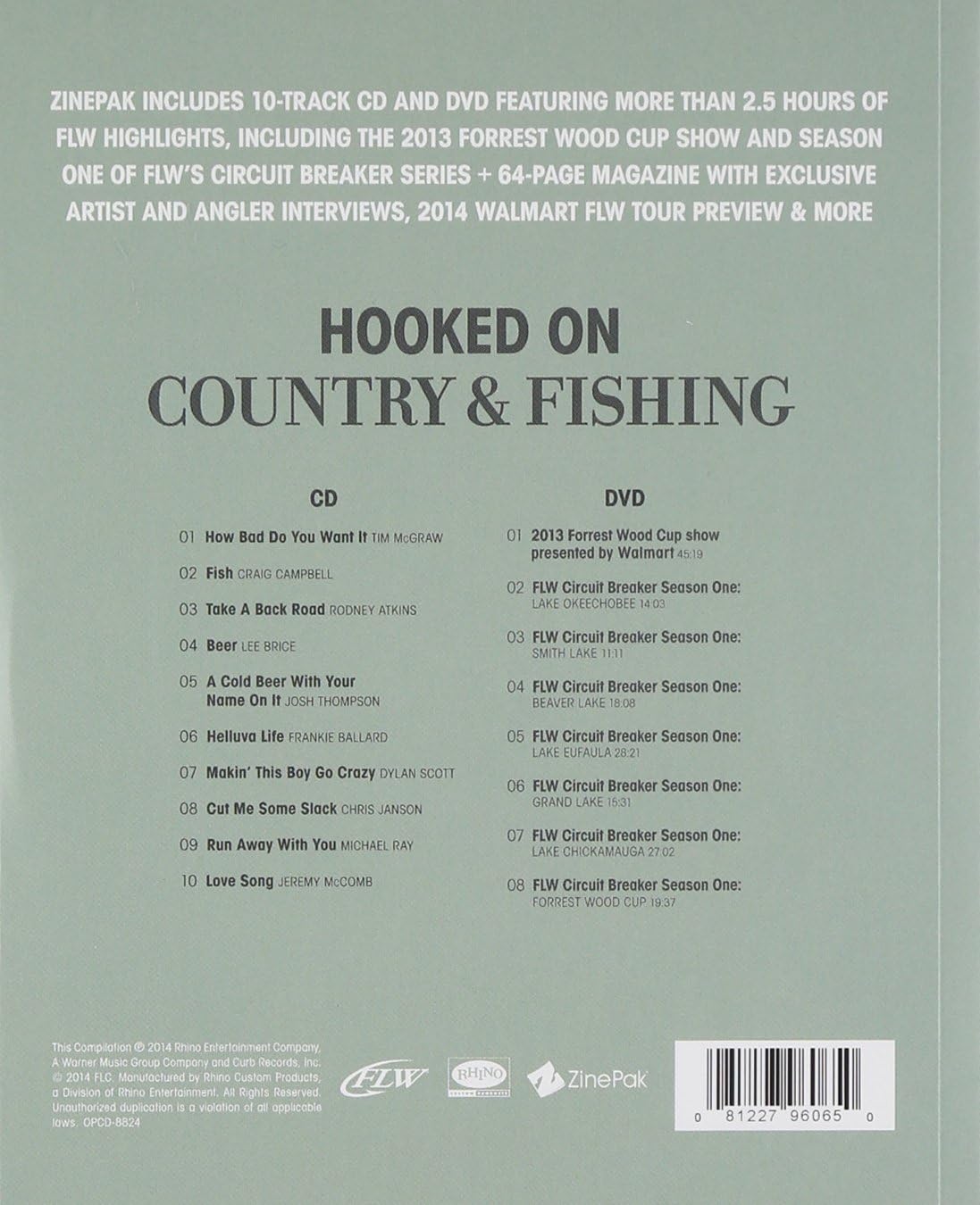 Hooked on Country & Fishing 2014 FLW Tour Preview & Music Spotlight
