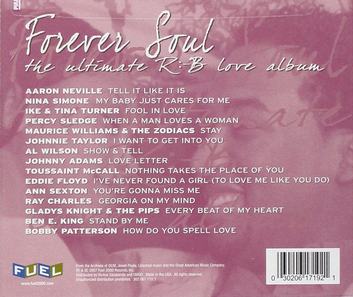 Forever Soul-Ultimate R&B Love Album