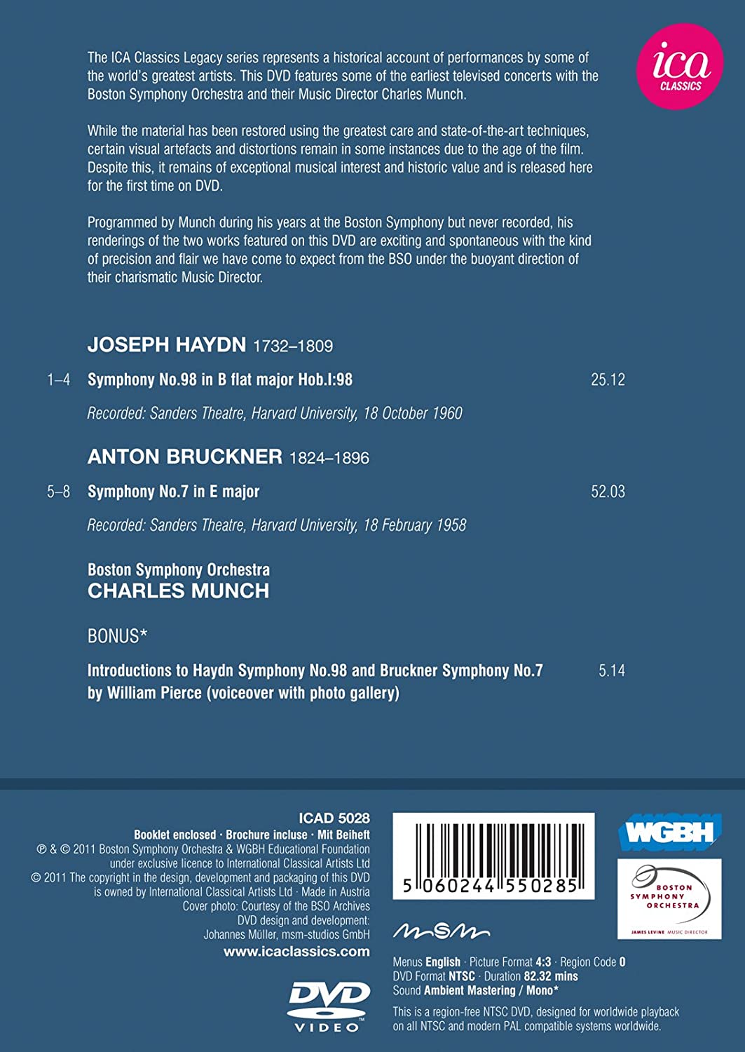 Haydn/Bruckner: Symphony No 98