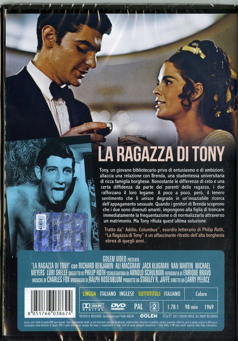 la ragazza di tony DVD Italian Import
