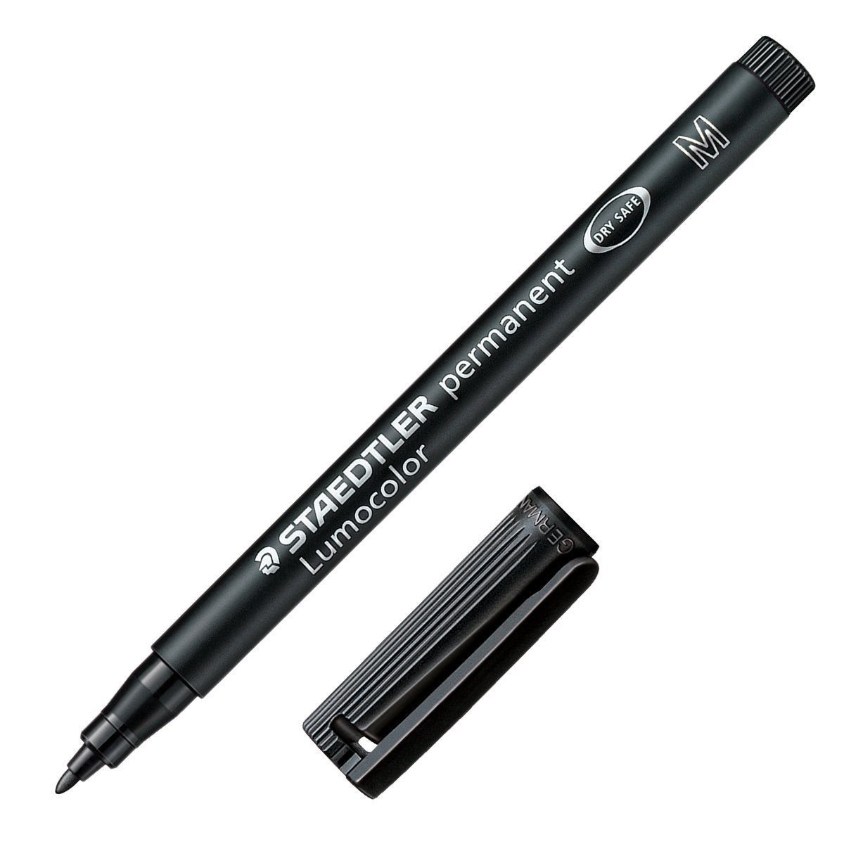 Lumocolor 317-9 Permanent Marker Black - Medium, 1 mm, 1 Piece
