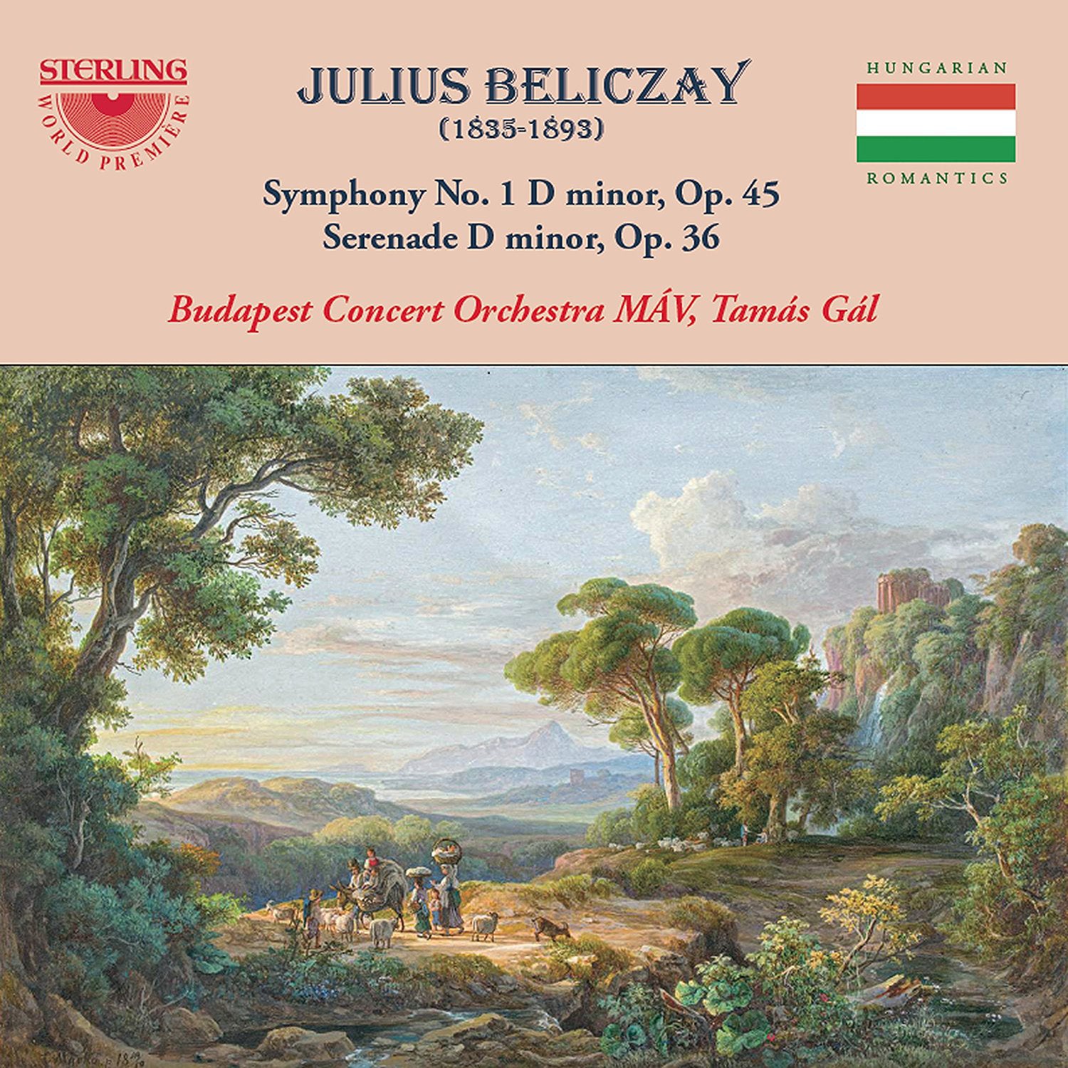 Julius Beliczay: Symphony No. 1 D Minor, Op. 45/...