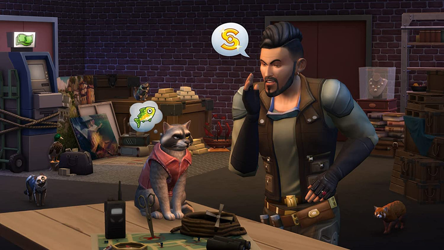 The Sims 4 Cats & Dogs (EP4) | Expansion Pack | PC/Mac | VideoGame | Code In A box | English