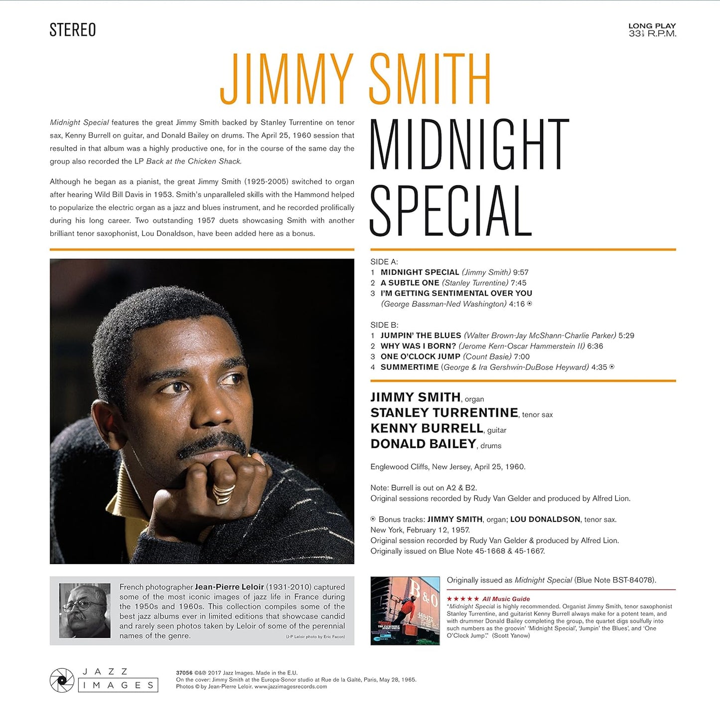 Midnight Special Edition. Cover Art by Jean-Pierre Leloir.