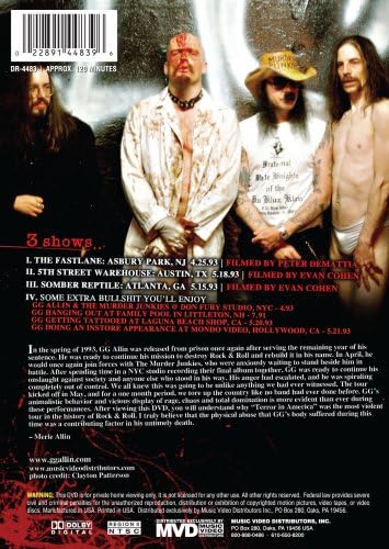 G.G. Allin: Terror In America - Live 1993