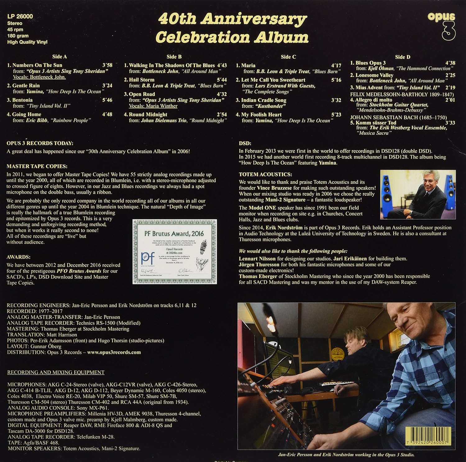 40th Anniversary Celebration Album