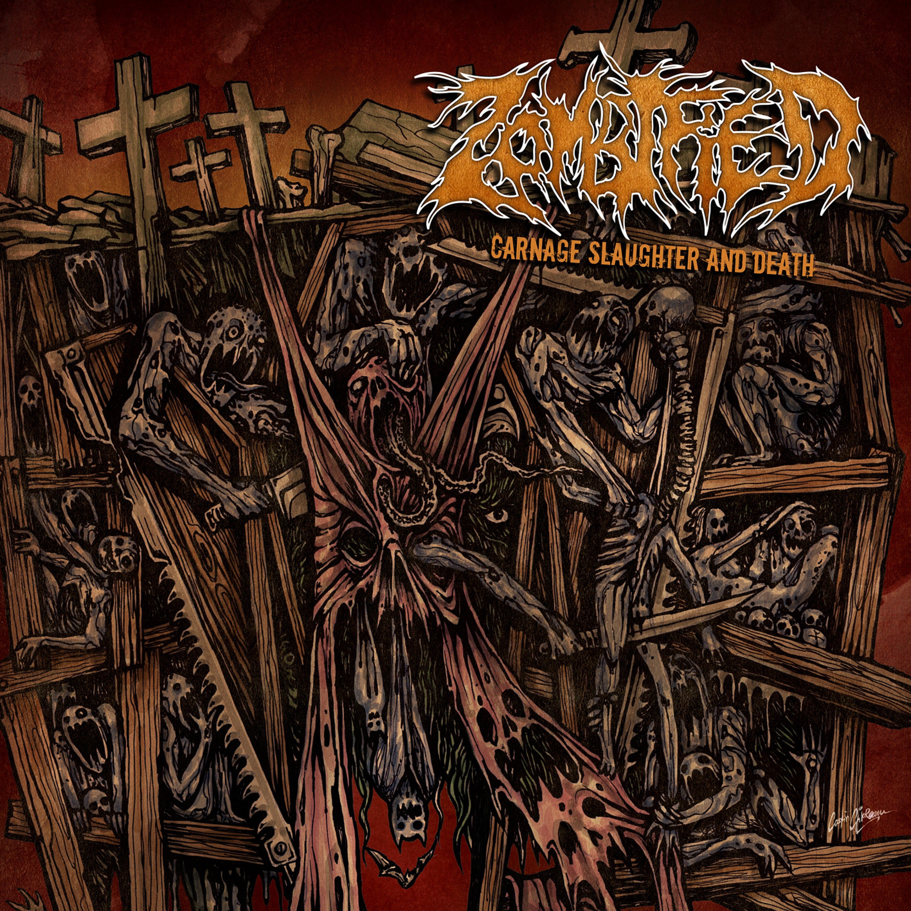 Carnage slaughter and death