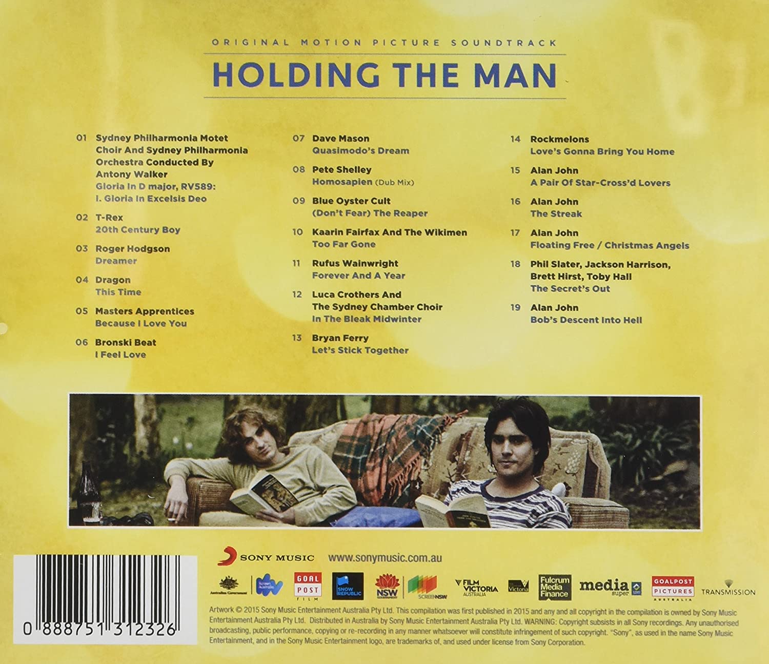 Holding the Man - Soundtrack