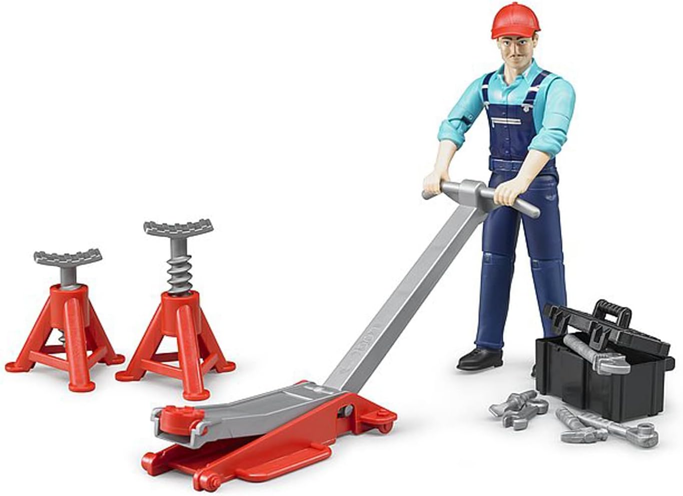 Bruder Garage Mechanic Set with Equipment and Figure