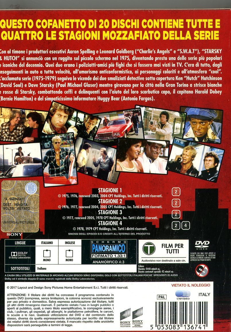 Starsky & Hutch - Collezione Completa Stagioni 1-4 (Box Set) (20 DVD) & Macgyver Stagioni 1-7