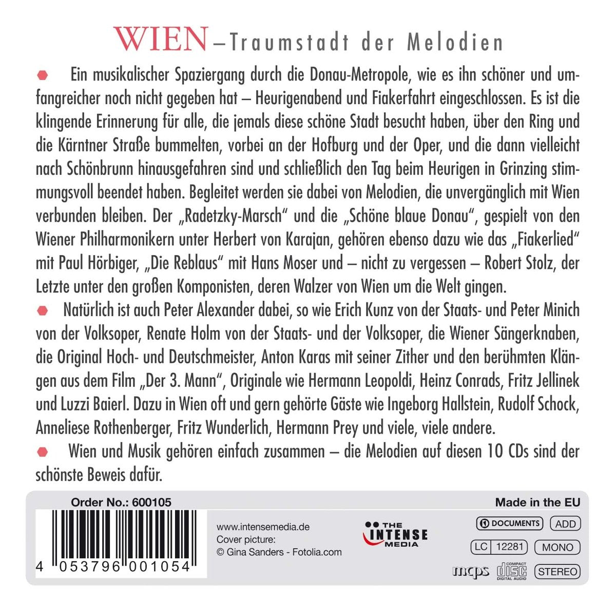 Wien - Traumstadt Der Melodien (Vom Heurigen Bis Zum Opernball