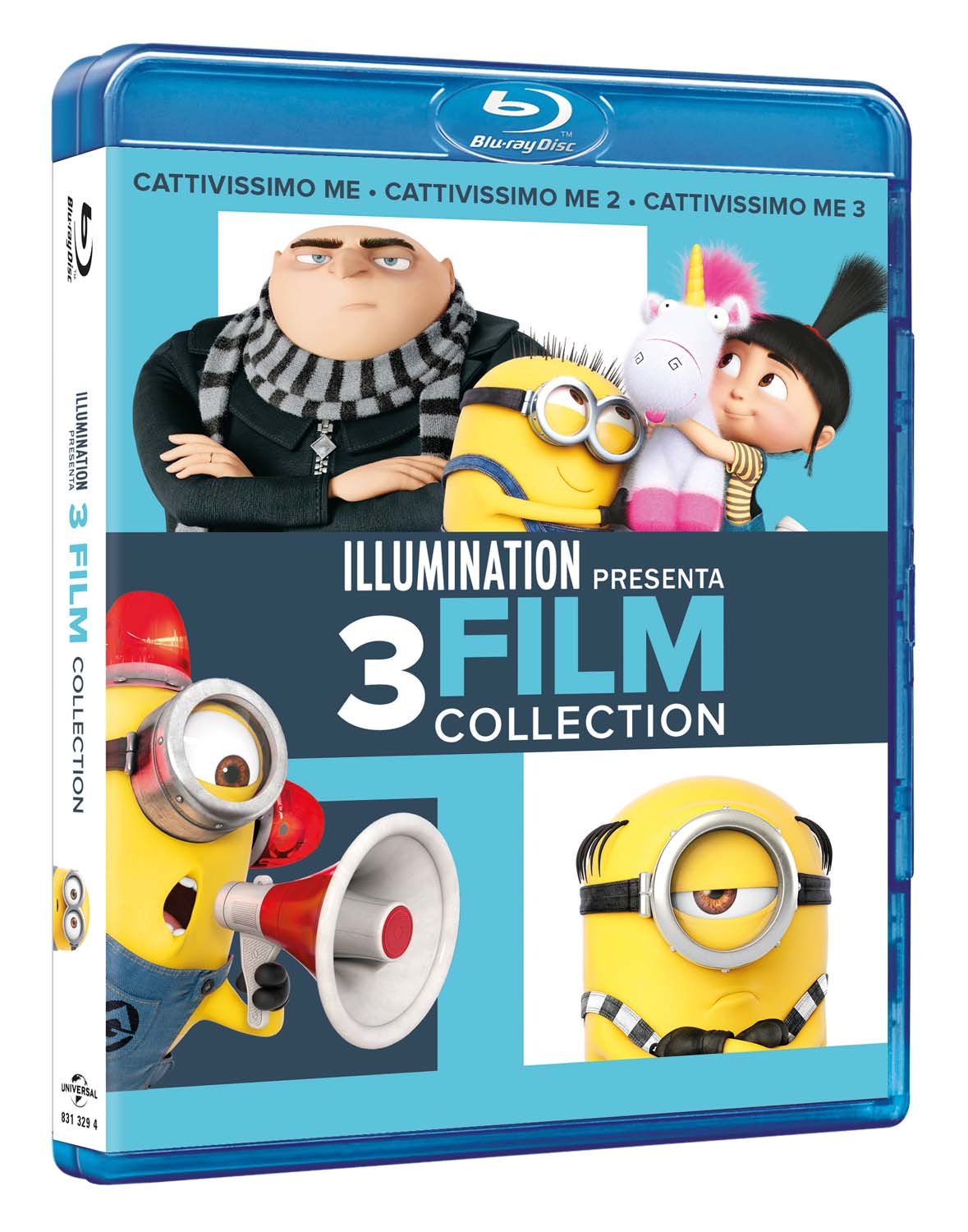 Cattivissimo Me 1,2,3 Collection (Box 3 Br