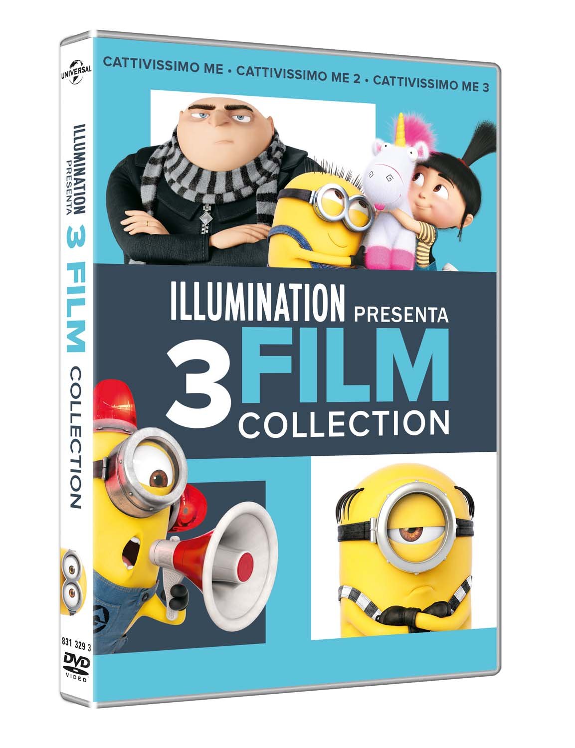 ANIMAZIONE - CATTIVISSIMO ME TRILOGIA (3DVD) (1 DVD)