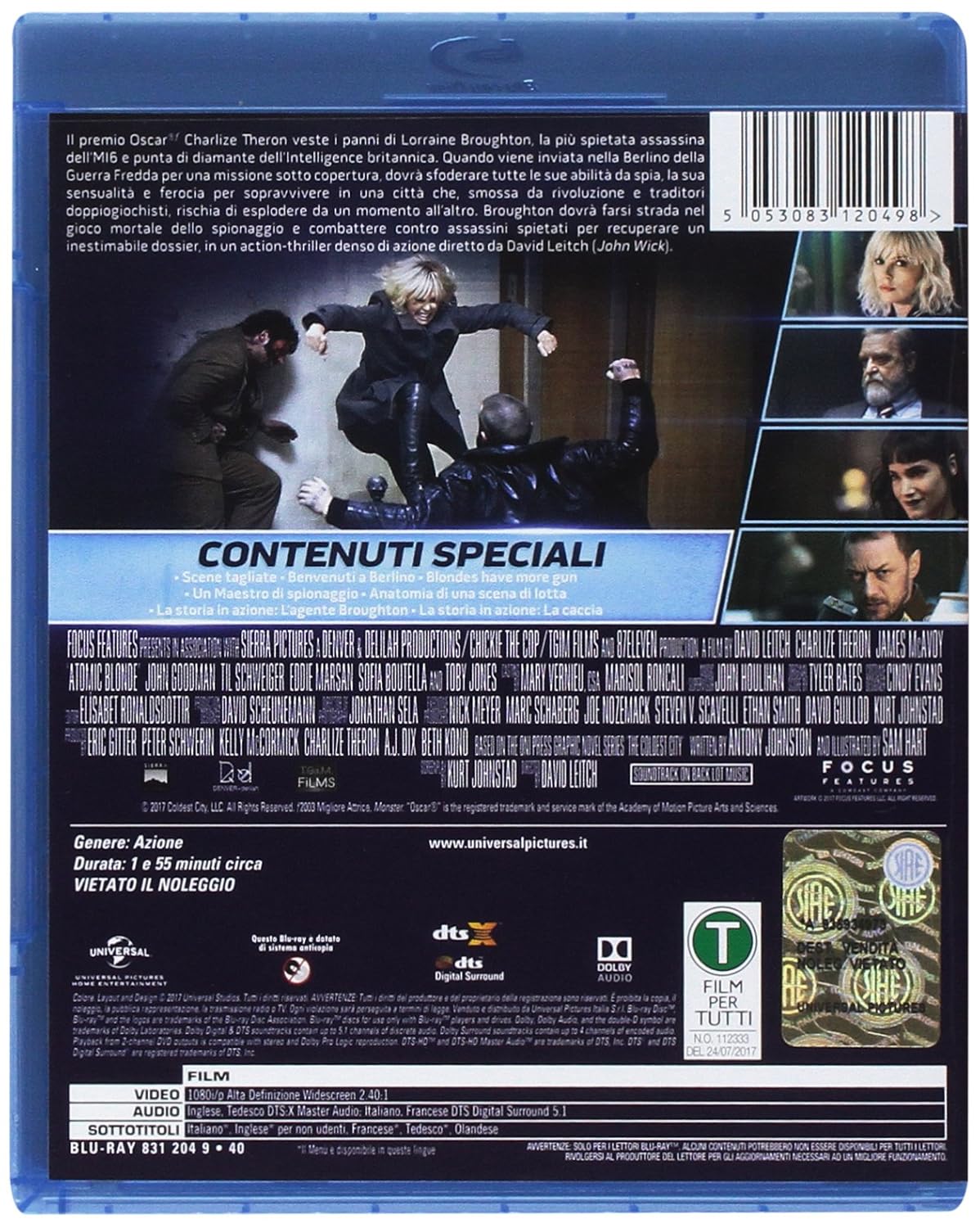 UNIVERSAL VIDEO Atomica Bionda