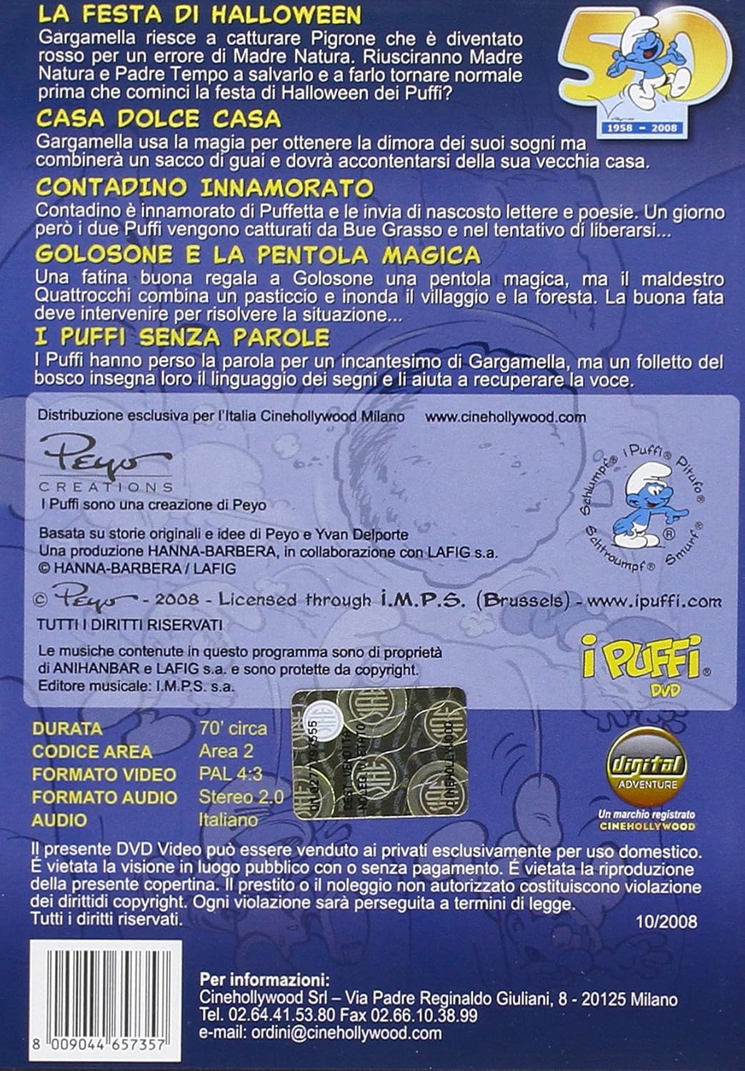I Puffi - Facciamo Festa Con I Puffi