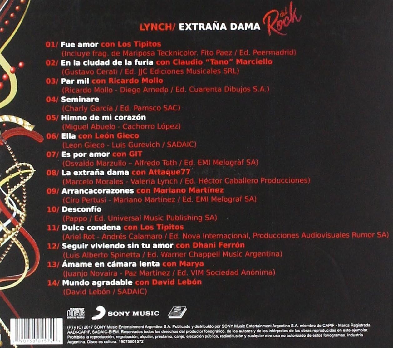 Extrana Dama Del Rock