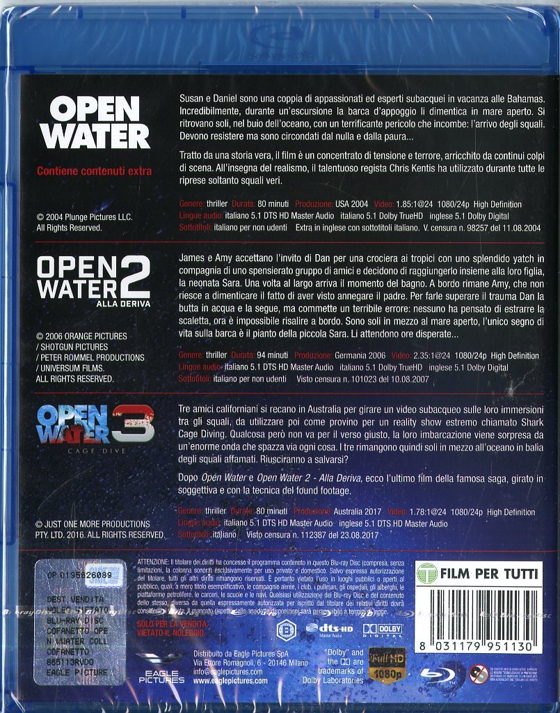 Open Water Collection 1,2,3 (Box 3 Br)