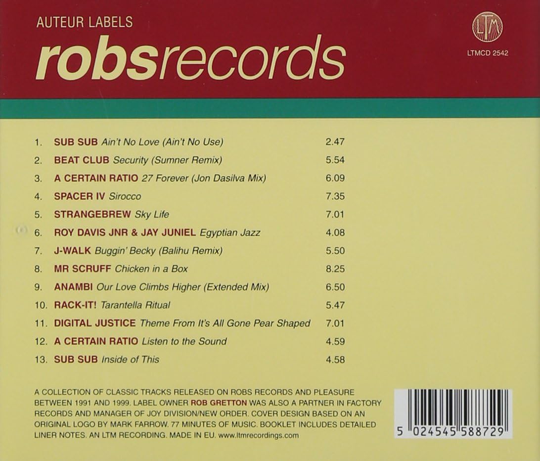 Auteur Labels Robs Records
