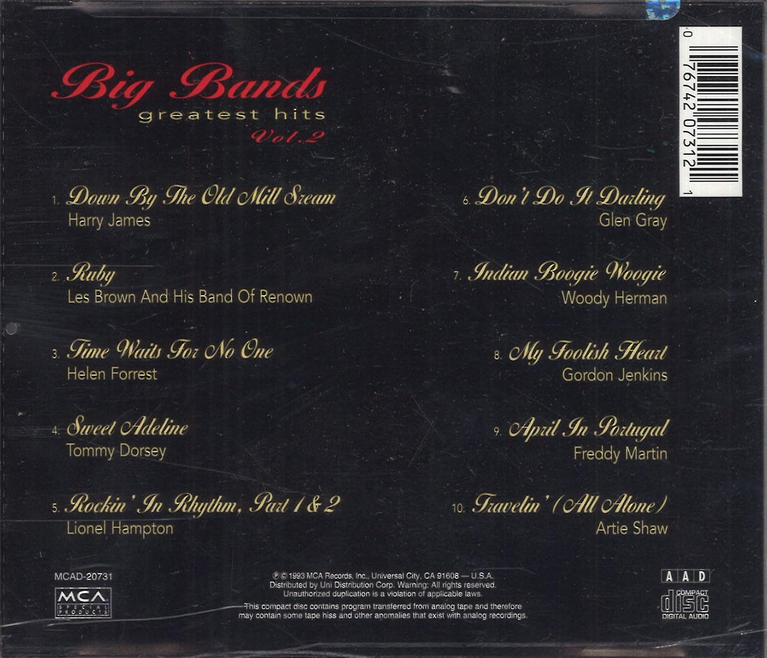 Vol. 2-Big Bands Greatest Hits